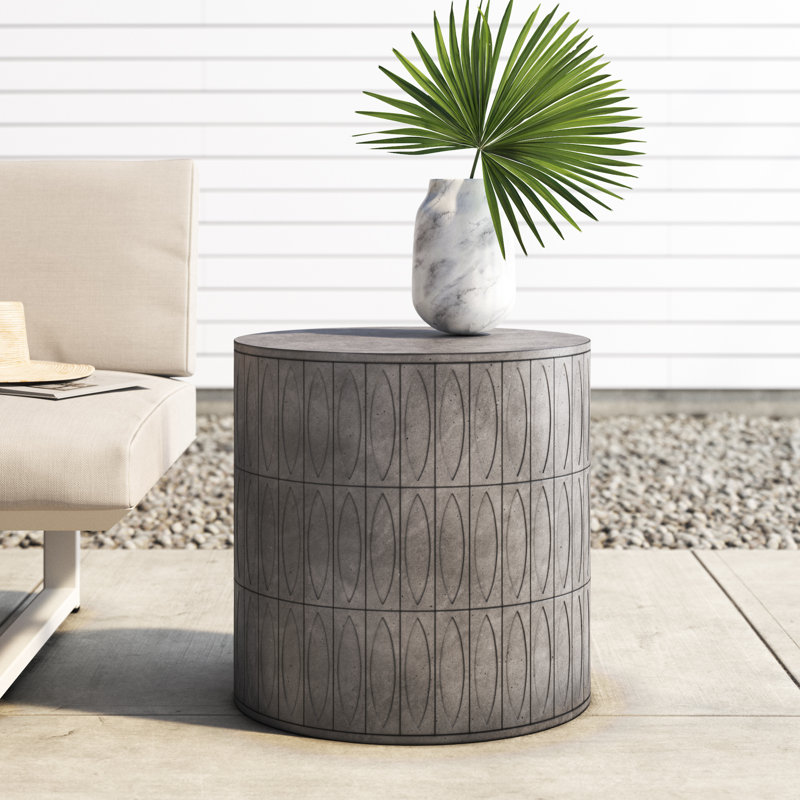 Wayfair concrete side table discount
